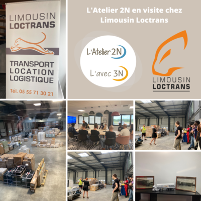 L'Atelier 2N et l'Avec 3N en visite chez Loctrans Limousin (2)